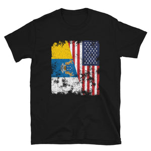 Canary Islands USA Flag T-Shirt