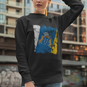 Canary Islands Flag Sweatshirt