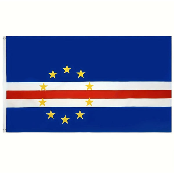 Cape Verde Flag - 90x150cm(3x5ft) - 60x90cm(2x3ft)
