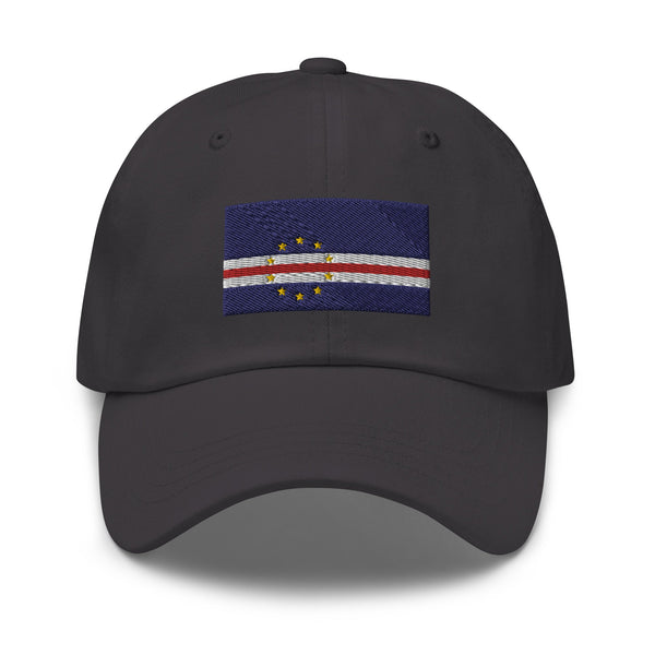 Cape Verde Flag Cap - Adjustable Embroidered Dad Hat