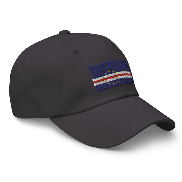 Cape Verde Flag Cap - Adjustable Embroidered Dad Hat