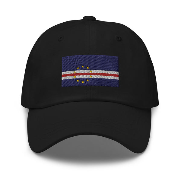 Cape Verde Flag Cap - Adjustable Embroidered Dad Hat