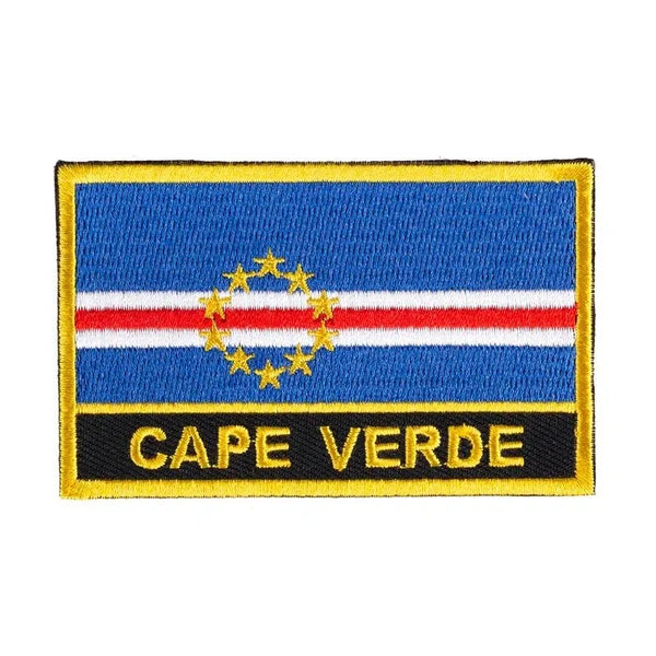 Cape Verde Flag Patch - Sew On/Iron On Patch