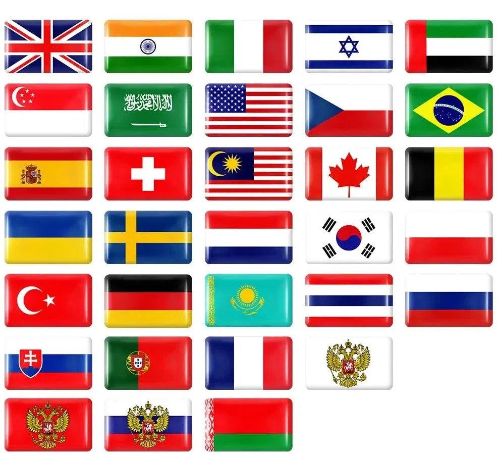 Biomar Labs® 2 x stickers 3D gel siliconen stickers Turkije Turkije Turkse vlag vlag vlag auto motorfiets fiets raam deur PC mobiele telefoon tablet Biomar Labs® 2 x stickers 3D gel siliconen stickers Turkije Turkije Turkse vlag vlag vlag auto motorfiets fiets raam deur PC mobiele telefoon tablet