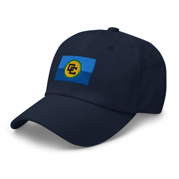 Caribbean Community Flag Cap - Adjustable Embroidered Dad Hat