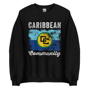 Caribbean Community Flag Sweatshirt