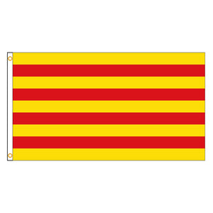 Catalonia Flag - 90x150cm(3x5ft) - 60x90cm(2x3ft)
