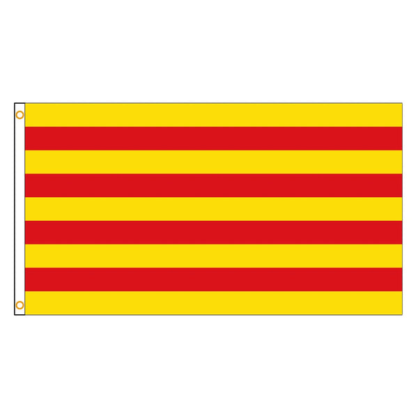 Catalonia Flag - 90x150cm(3x5ft) - 60x90cm(2x3ft)