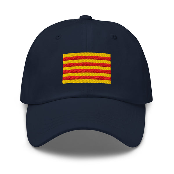 Catalonia Flag Cap - Adjustable Embroidered Dad Hat