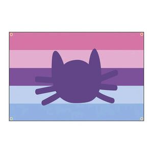 Catgender Pride Flag - 90x150cm(3x5ft) - 60x90cm(2x3ft) - LGBTQIA2S+