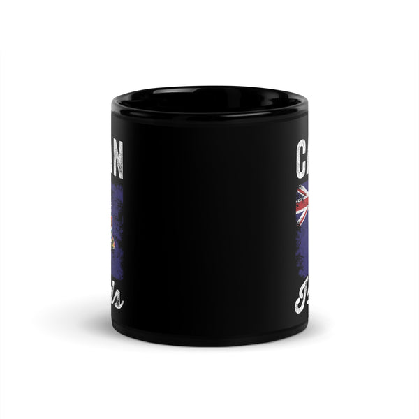 Cayman Islands Flag Distressed Mug