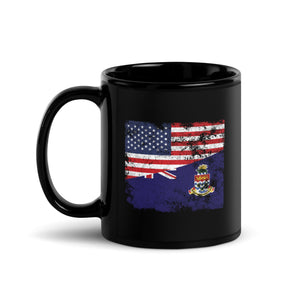 Cayman Islands USA Flag Mug