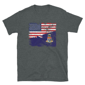 Cayman Islands USA Flag T-Shirt