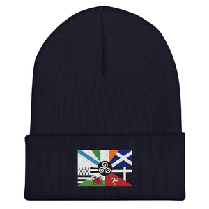 Celtic Nations Flag Beanie - Embroidered Winter Hat