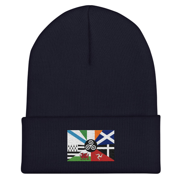 Celtic Nations Flag Beanie - Embroidered Winter Hat