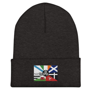 Celtic Nations Flag Beanie - Embroidered Winter Hat