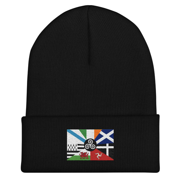 Celtic Nations Flag Beanie - Embroidered Winter Hat