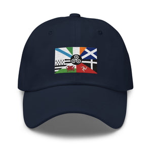 Celtic Nations Flag Cap - Adjustable Embroidered Dad Hat