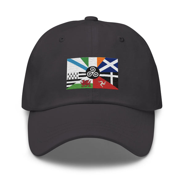 Celtic Nations Flag Cap - Adjustable Embroidered Dad Hat