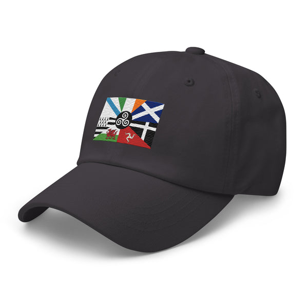Celtic Nations Flag Cap - Adjustable Embroidered Dad Hat