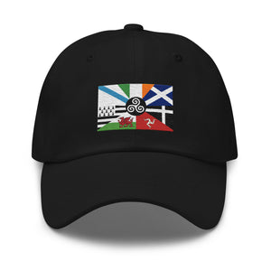 Celtic Nations Flag Cap - Adjustable Embroidered Dad Hat