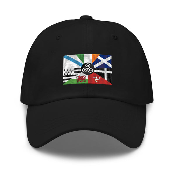 Celtic Nations Flag Cap - Adjustable Embroidered Dad Hat