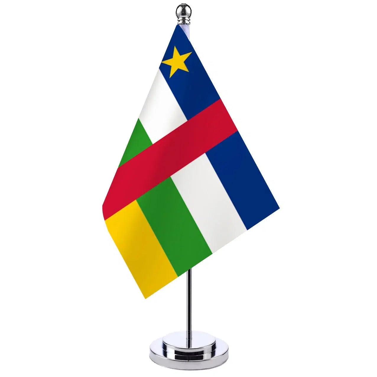 Central African Republic Desk Flag - Small Office Table Flag