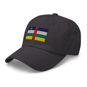 Central African Republic Flag Cap - Adjustable Embroidered Dad Hat