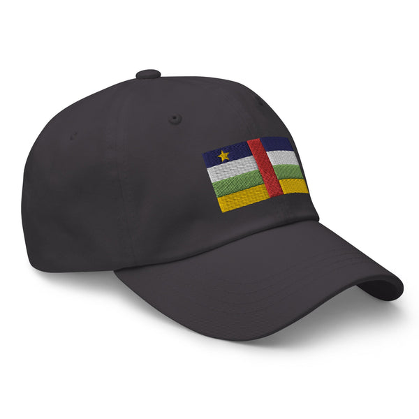 Central African Republic Flag Cap - Adjustable Embroidered Dad Hat