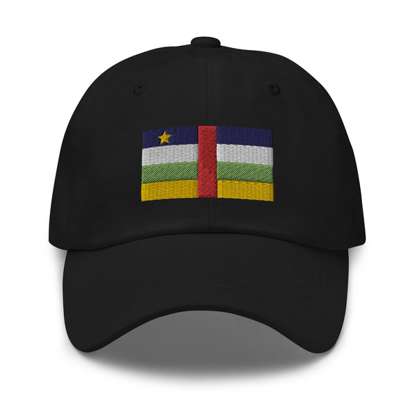 Central African Republic Flag Cap - Adjustable Embroidered Dad Hat