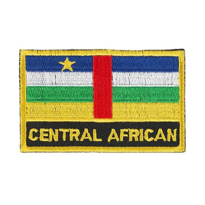 Central African Republic Flag Patch - Sew On/Iron On Patch