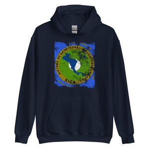 Central American Integration System Flag Hoodie