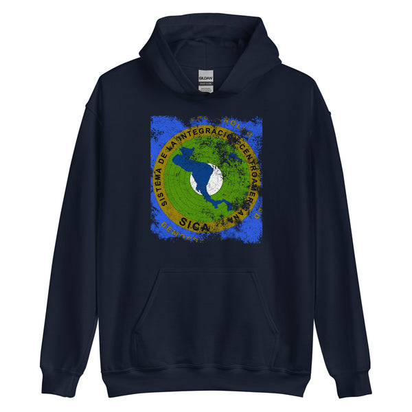 Central American Integration System Flag Hoodie
