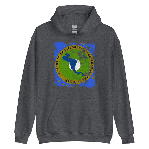 Central American Integration System Flag Hoodie