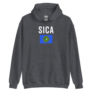 Central American Integration System Flag Hoodie