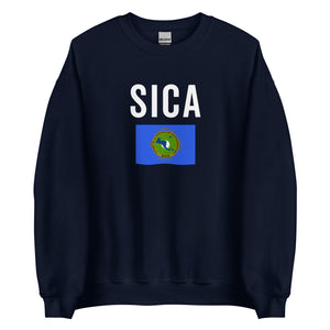 Central American Integration System Flag Sweatshirt