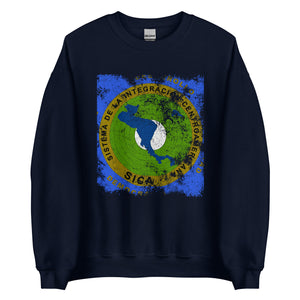 Central American Integration System Flag Sweatshirt