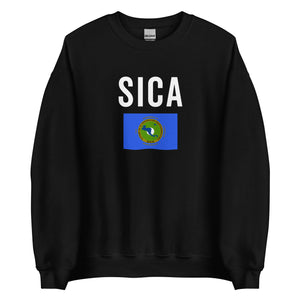 Central American Integration System Flag Sweatshirt