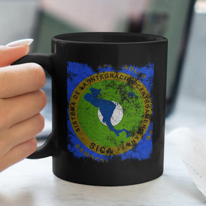 Central American Integration System Flag Mug