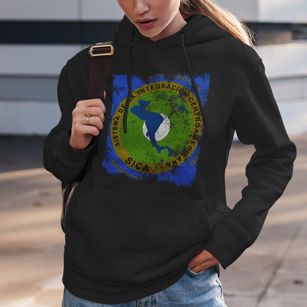Central American Integration System Flag Hoodie