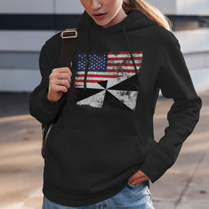 Ceuta USA Flag Hoodie