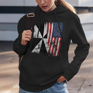 Ceuta USA Flag Hoodie
