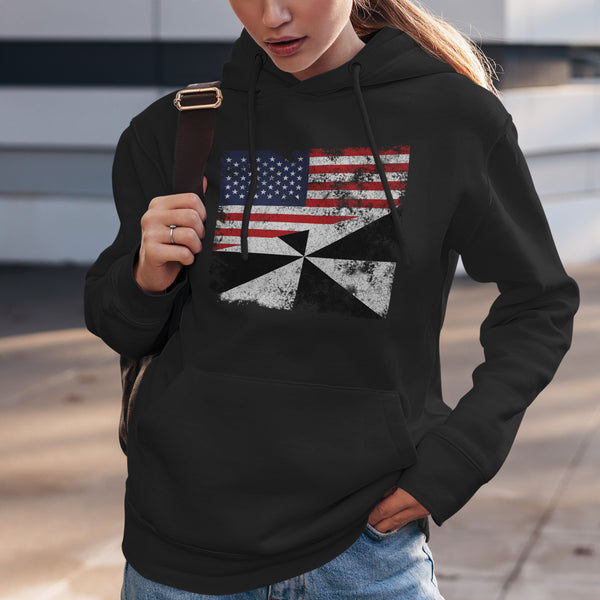 Ceuta USA Flag Hoodie