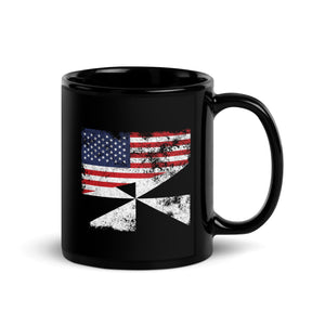 Ceuta USA Flag Mug