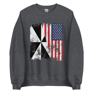 Ceuta USA Flag Sweatshirt