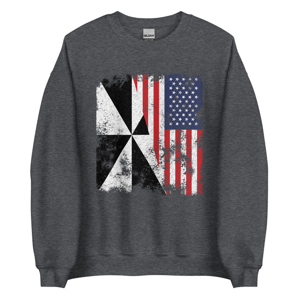 Ceuta USA Flag Sweatshirt