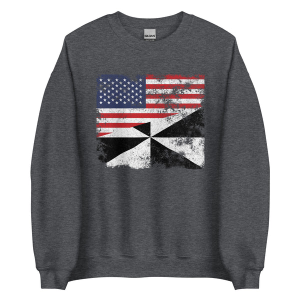 Ceuta USA Flag Sweatshirt