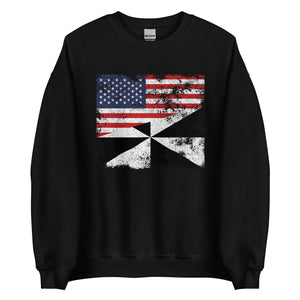 Ceuta USA Flag Sweatshirt