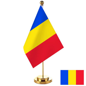 Chad Desk Flag - Small Office Table Flag