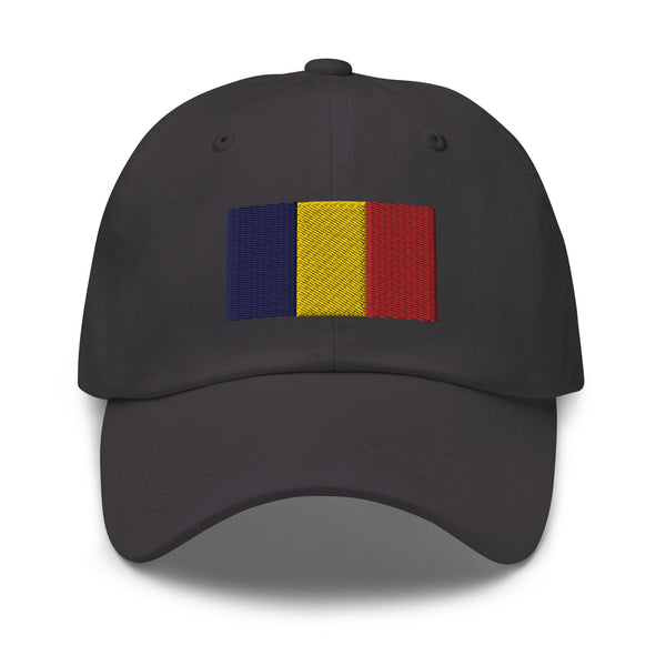 Chad Flag Cap - Adjustable Embroidered Dad Hat